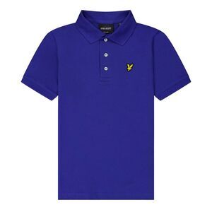 Lyle & Scott Childrens/Kids Plain Polo Shirt / Blue